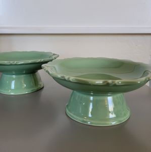 Small Pedestal Trinket Dish | Set of 2